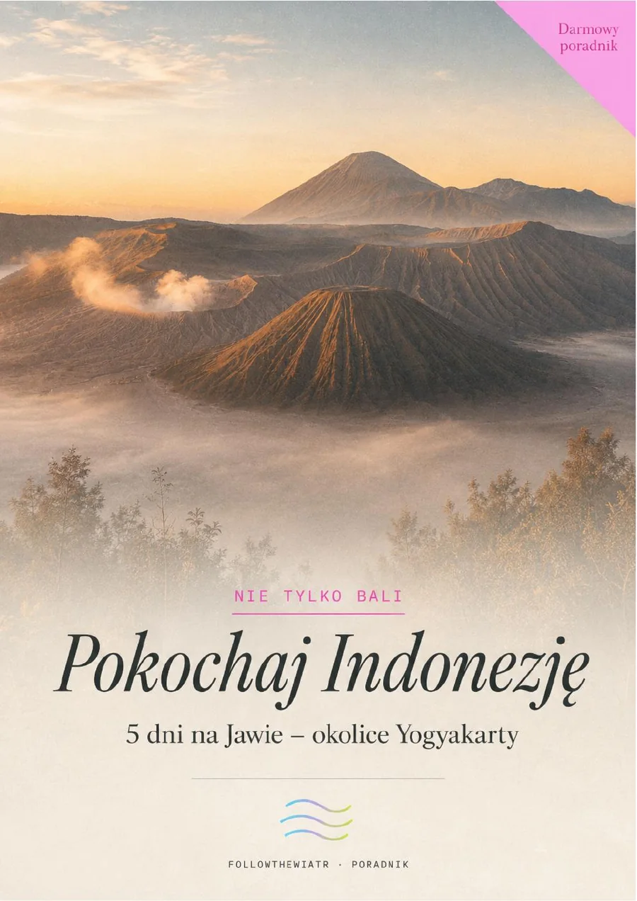 Okładka darmowego, 23-stronicowego poradnika po Jawie